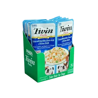 Inaba Twins - Chicken with Vegetables & Cheese Recipe (6 +1gift)