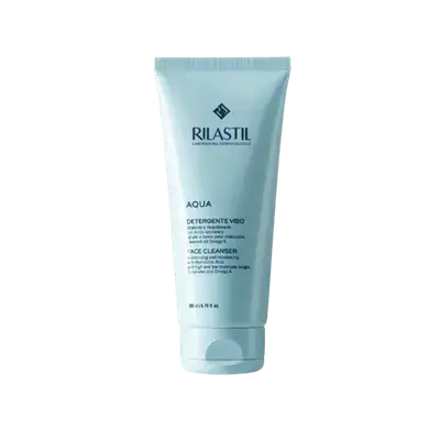 rilastil aqua face cleanser moisturizing and rebalancing
