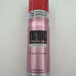 London Dream Desire Red for Men perfumed body spray (معطر)