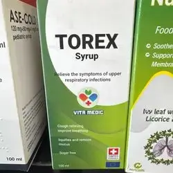 Torex Syrup Relive the symptoms of upper respiratory infection 