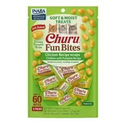 Churu Fun Bites - Chicken & Pumpkin 60x