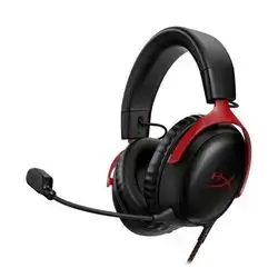 HyperX Cloud III Wired Gaming Headset – Red (New)