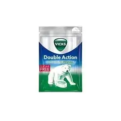 Vicks Blue Double Action Cooling Menthol (Sugar Free)