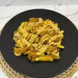Loaded Fries with Chicken Tenders