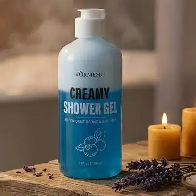 Kormesic Creamy Shower Gel Antioxidant Repair & Brighten - Blueberry (290ml)