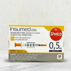Insulin syringe 0,5 ml 30 pcs