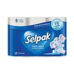 Selpak Kitchen Paper 6 Rolls