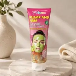 7th heaven plump and firm cucumber peel-off mask with hyaluronic acid 175ml