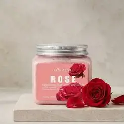 KORMESIC Rose Exfoliating Body and Face Scrub