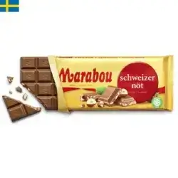 Marabou Schweizer Nut Milk Chocolate 160g