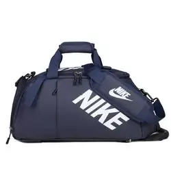 Nike Trail Style Black Backpack Travel Bag Pack Blue