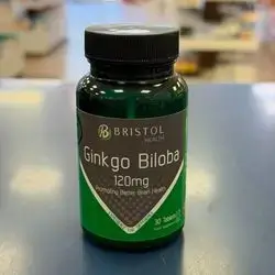 Ginkgo Biloba 120mg (BRISTOL) promoting better brain health 30 tablet