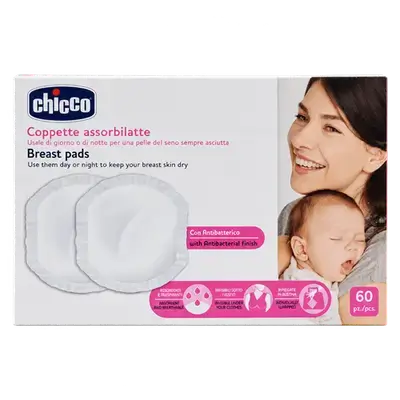Breast Pads With Antibacterial Finish 60Pcs _ Chicco