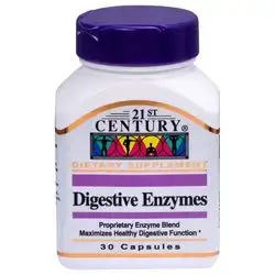 21st century digestive enzymes 30 capsules