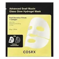 Advanced Snail Mucin Glass Glow Hydrogel Mask COSRX