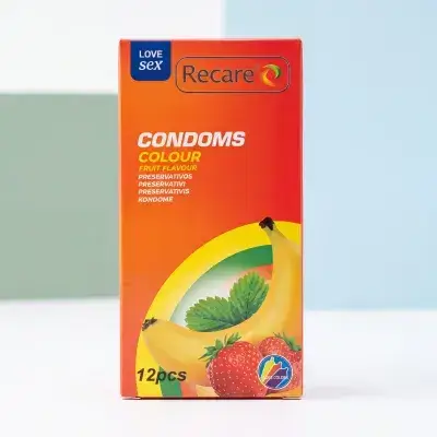 Recare Condoms Types: Colour / Fruit Flavoured