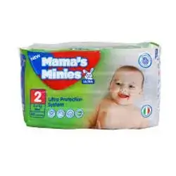 Mamas Minies Diapers No2 X40�