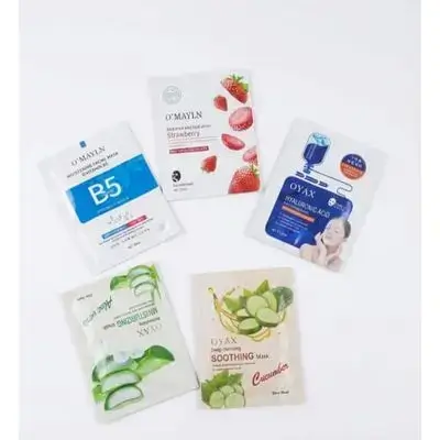 5 Sheet Face Masks