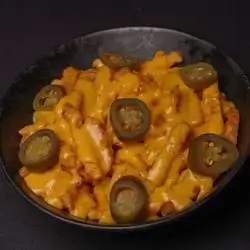 French Fries With Cheese & Jalapeno