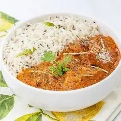 Butter Chicken + Jeera Rice