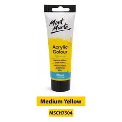 Acrylic (Medium Yellow ) 75 ml