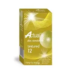Actual Textured Plus Stimulation (12 Condoms)