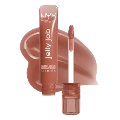 Jelly Job Full-Bodied High Shine Gloss TOAST N JELLY 7.5ml _ NYX PROFESSIONAL MAKEUP
