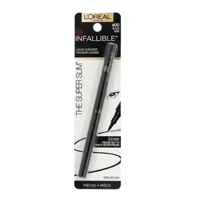INFALLIBLE The Super Slim Liquid Eyeliner 400 BLACK 1.0ml _ L'OREAL PARIS