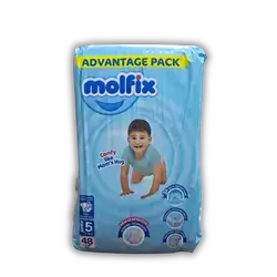 Molfix Junior Diapers Size 5 * 48 Count
