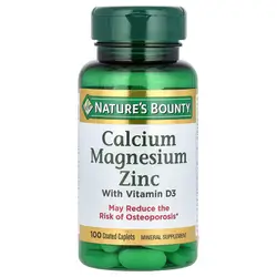 Natures Bounty Calcium Magnesium Zinc Vitamin D3