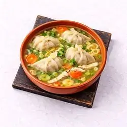 Chicken Dumpling Noodle Soup