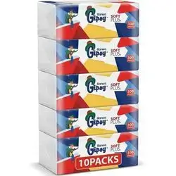 Gipsy Sanita Facial Tissues, 300 Sheets - PACK 10