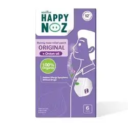 Happy Noz Original Formula with Onion Oil (For Adults) – 6 Patch