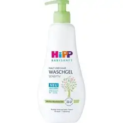 HIPP Baby Soft Sensitive Wash Gel for Skin and Hair, 400 ml //جل غسول للأطفال ناعم للبشرة والشعر الحساسة، 400 مل