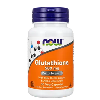 Glutathione 500mg Detox Support 30 Veg Capsules _ now