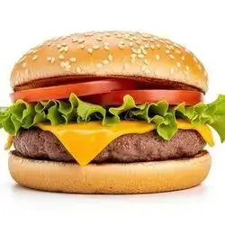 1 Single Burger, Fries And Cola