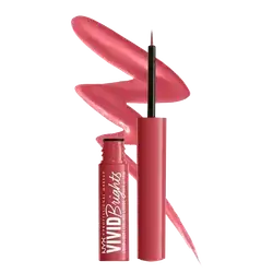 Vivid Brights Matte Liquid Eyeliner 04 ON RED 2.0ml _ NYX PROFESSIONAL MAKEUP