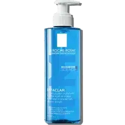 la roche cleanser gel microbiome science