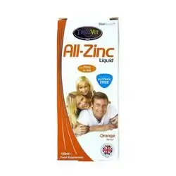TRUE VIT ALL ZINC LIQUID ORANGE FLAVOUR