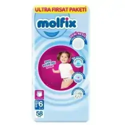 Molfix Extra 6 Large 58 Pieces
