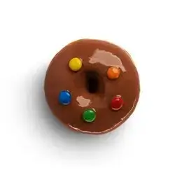 M&M Filled Donut