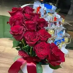 Box Sweets And Rose