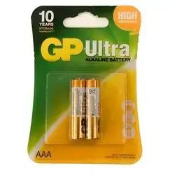 Gp Lr03 Ultra Alkalıne Battery 2 Pcs