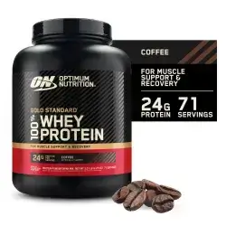 Optimum Nutrition Gold Standard 100% Whey Protein Powder, Coffee, 2.27kg