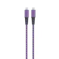 Goui Cable Flex Type-C to Type-C 60W - Purple - 1.5m
