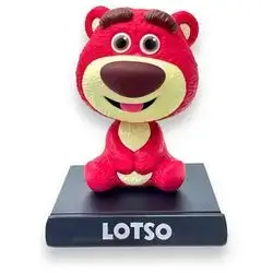 SMALL FIGURE LOTSO STRAWBERRY BEAR