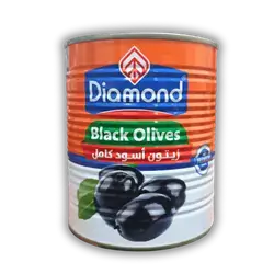 Diamond Black Olives, 800g