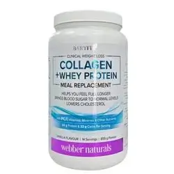 BARYFi Collagen + Whey Protein Meal Replacement is a collagen and whey protein-rich meal replacement powder