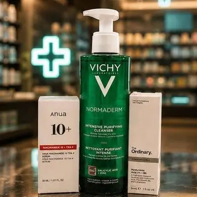 This skincare routine is highly effective for oily, combination, and acne-prone skin with hyperpigmentation