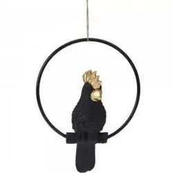 Koopman Parrot Standing Black